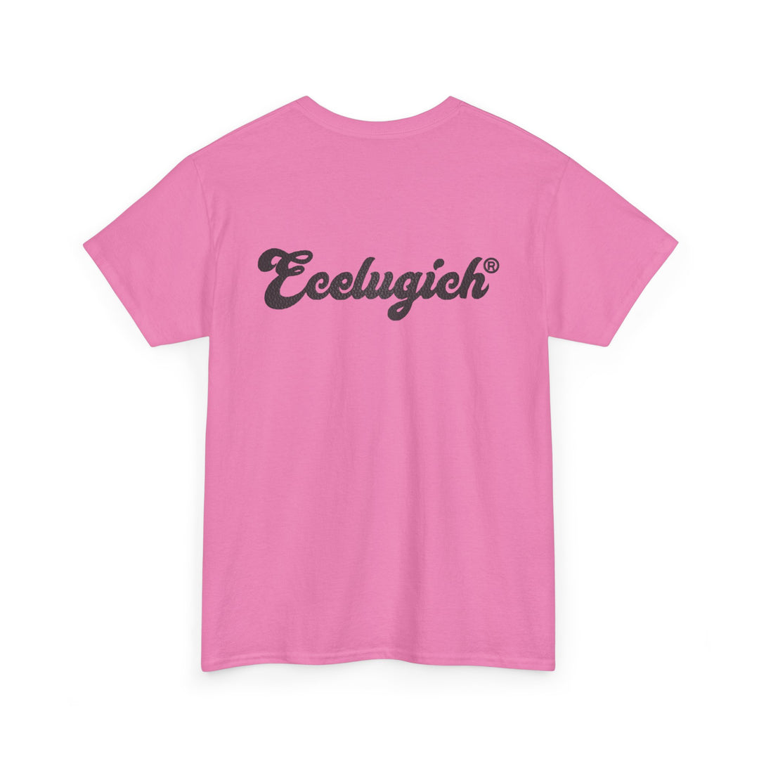 ECELUGICH Unisex Heavy Cotton Tee