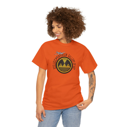 ECELUGICH Unisex Heavy Cotton Tee