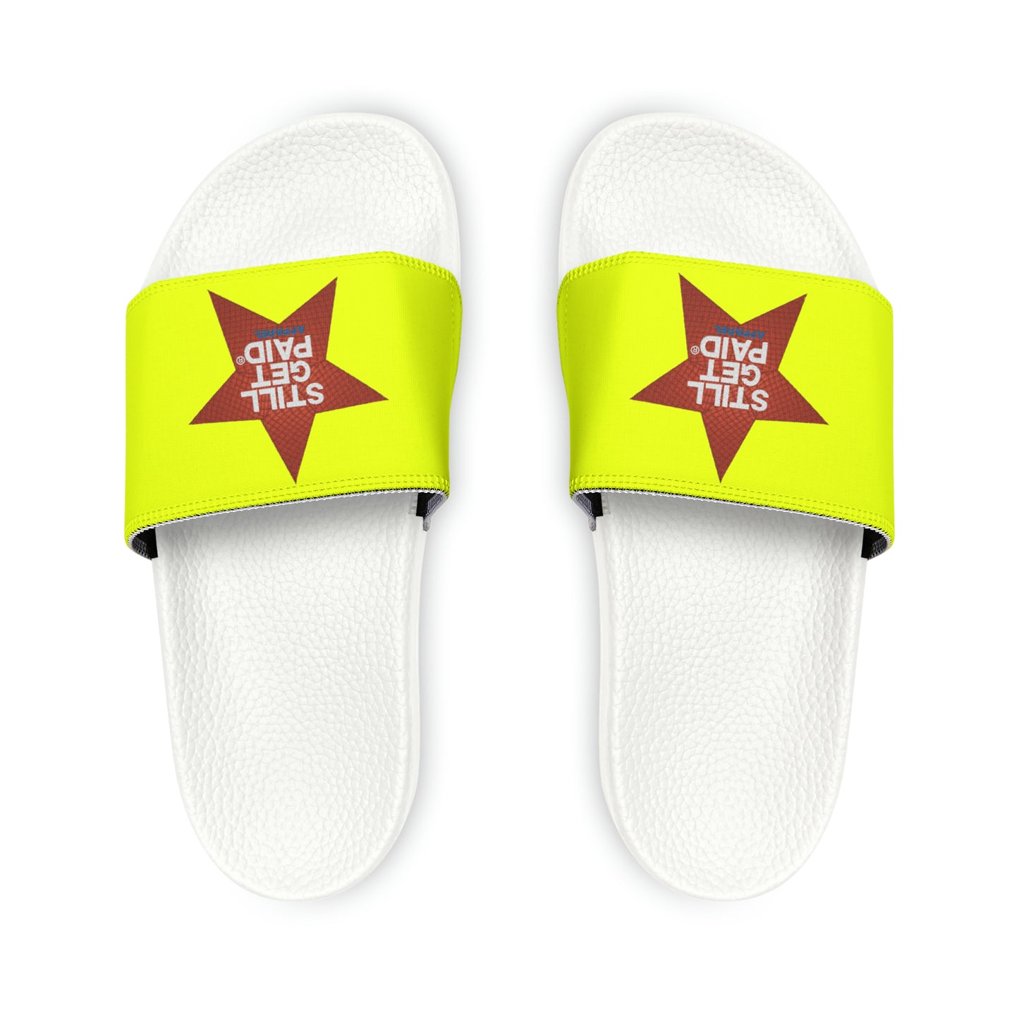 STILLGETPAID APPAREL Women's PU Slide Sandals