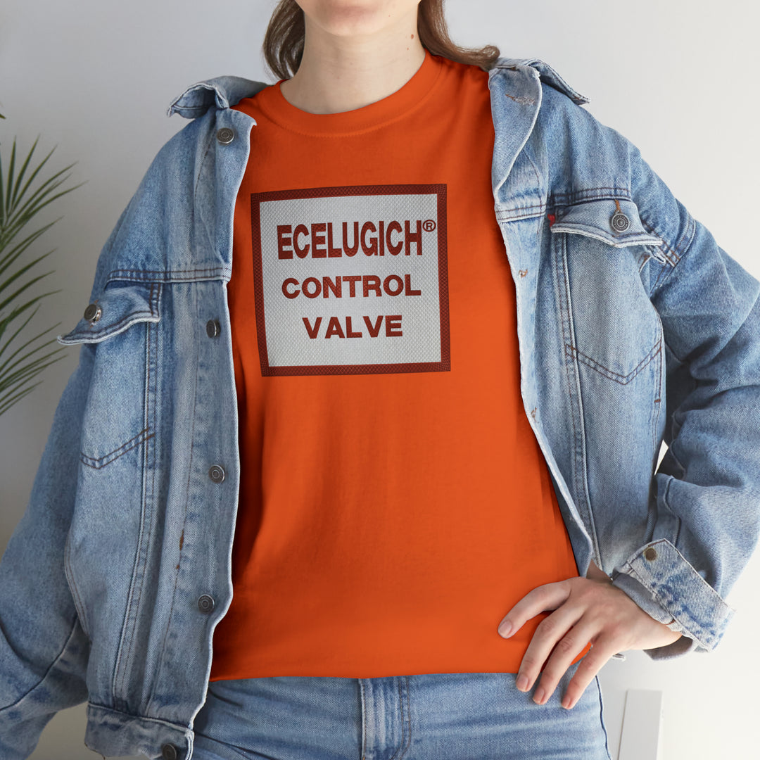 ECELUGICH Unisex Heavy Cotton Tee