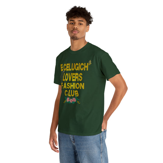 ECELUGICH Unisex Heavy Cotton Tee