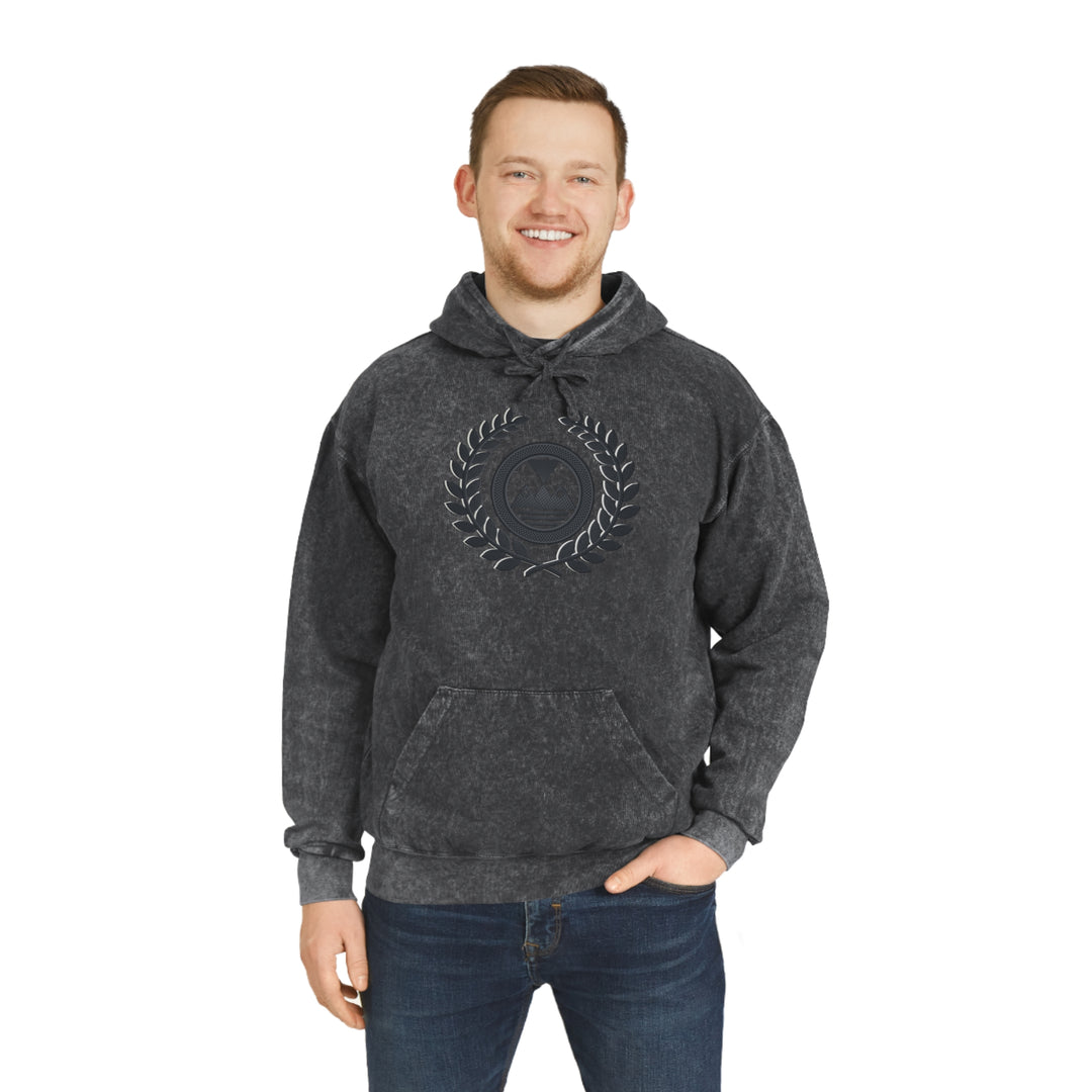 ECELUGICH Unisex Mineral Wash Hoodie