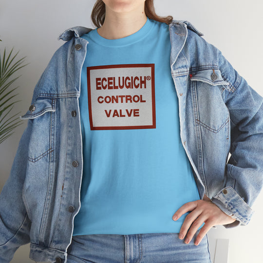 ECELUGICH Unisex Heavy Cotton Tee