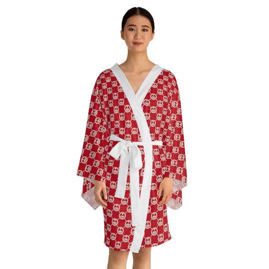 ECELUGICH Long Sleeve Kimono Robe