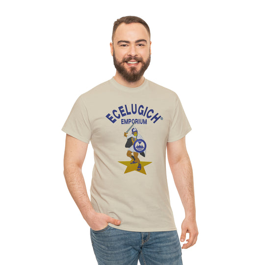 ECELUGICH Unisex Heavy Cotton Tee