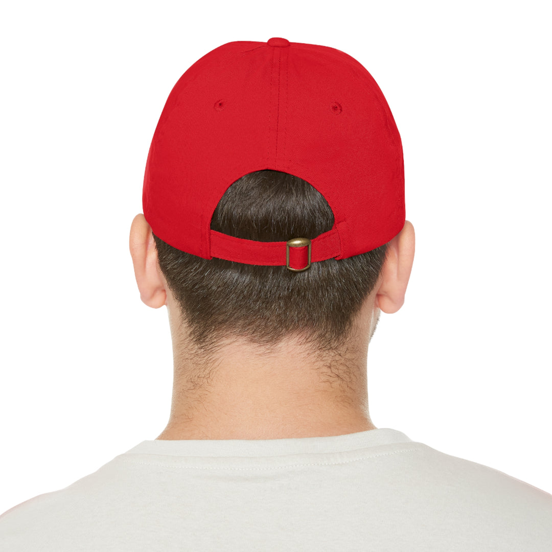 ECELUGICH Dad Hat with Leather Patch