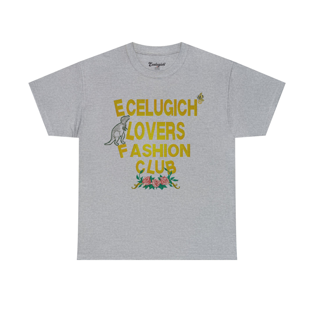 ECELUGICH Unisex Heavy Cotton Tee