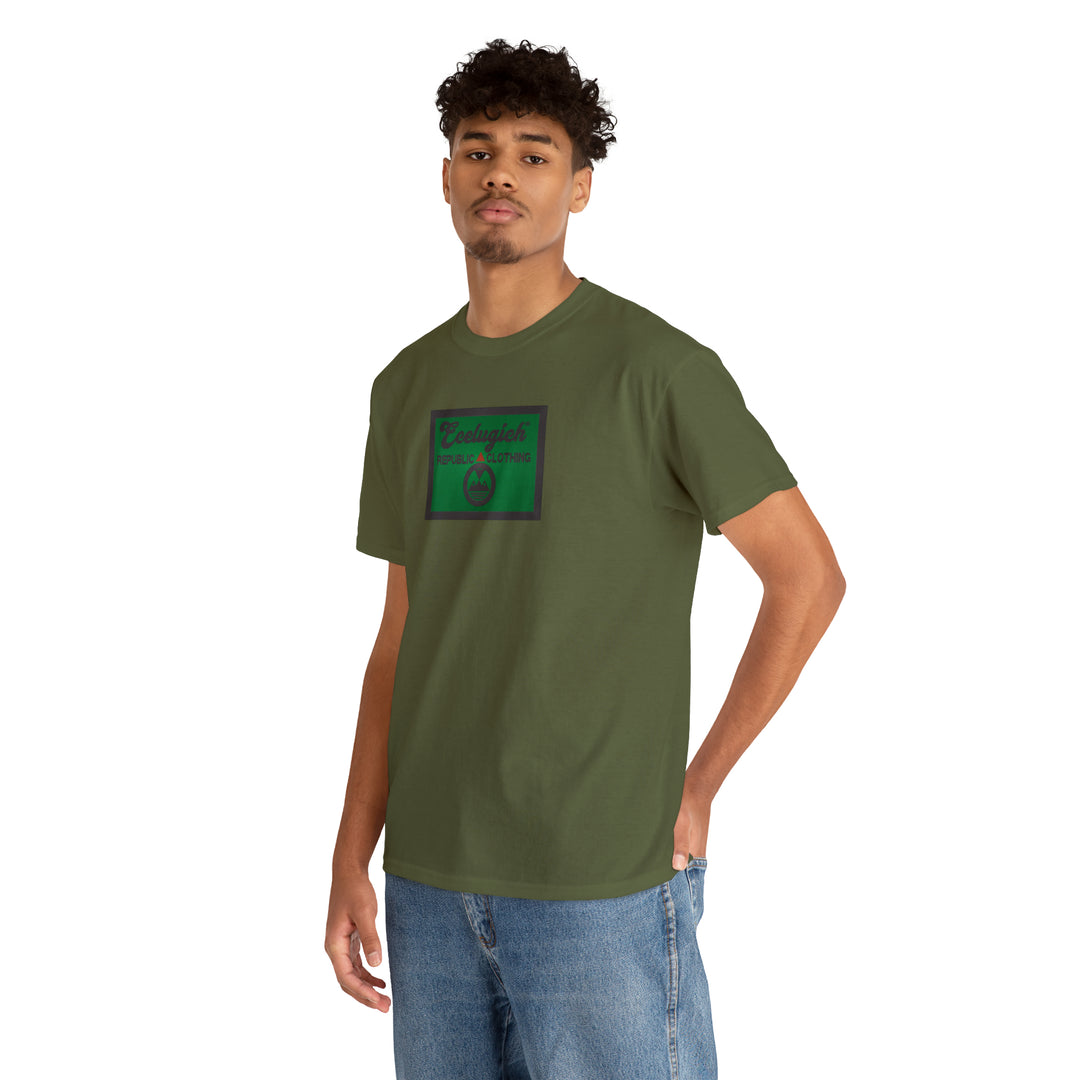 ECELUGICH  Unisex Heavy Cotton Tee