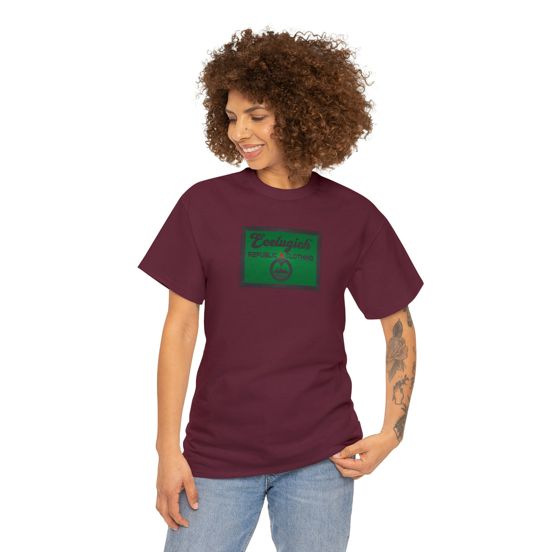 ECELUGICH  Unisex Heavy Cotton Tee