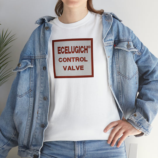 ECELUGICH Unisex Heavy Cotton Tee