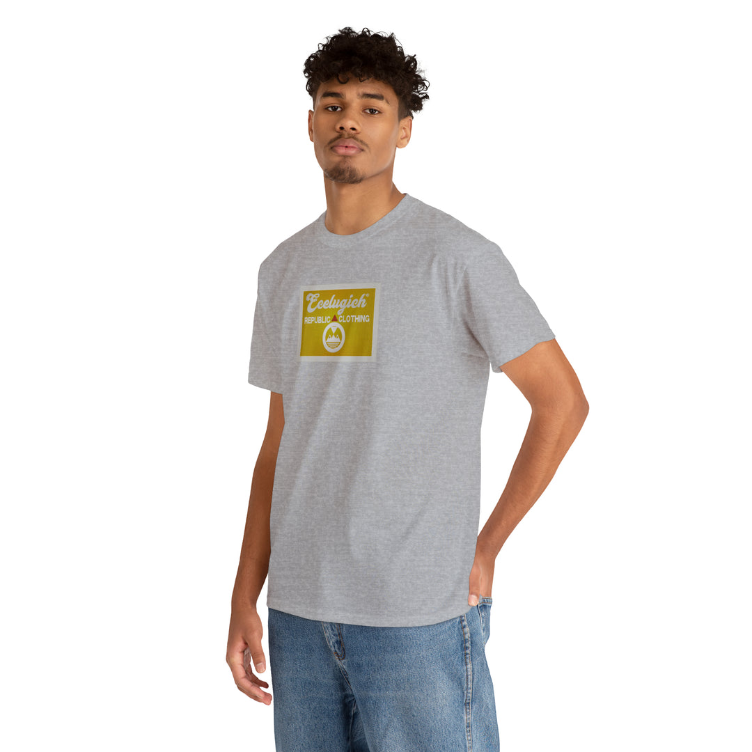 ECELUGICH  Unisex Heavy Cotton Tee