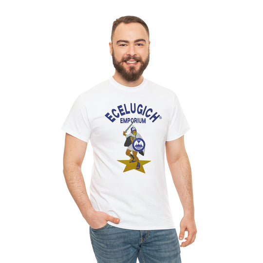 ECELUGICH Unisex Heavy Cotton Tee