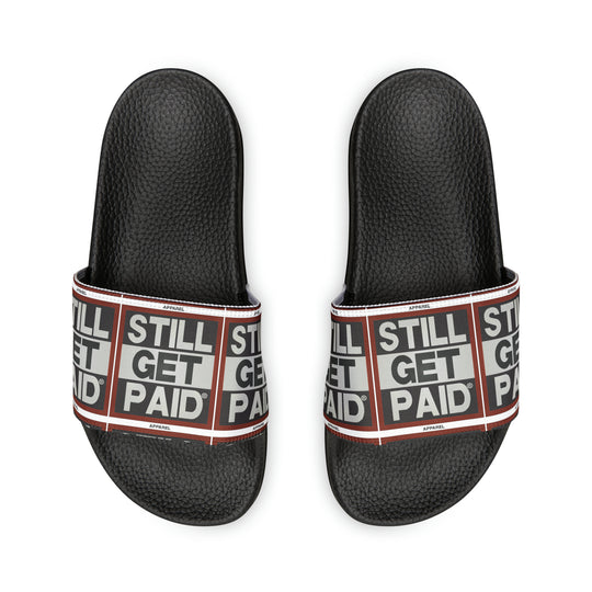 STILLGETPAID APPAREL Women's PU Slide Sandals