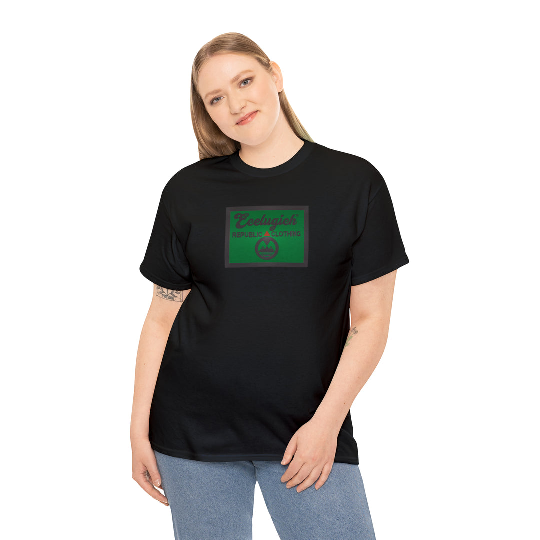 ECELUGICH  Unisex Heavy Cotton Tee