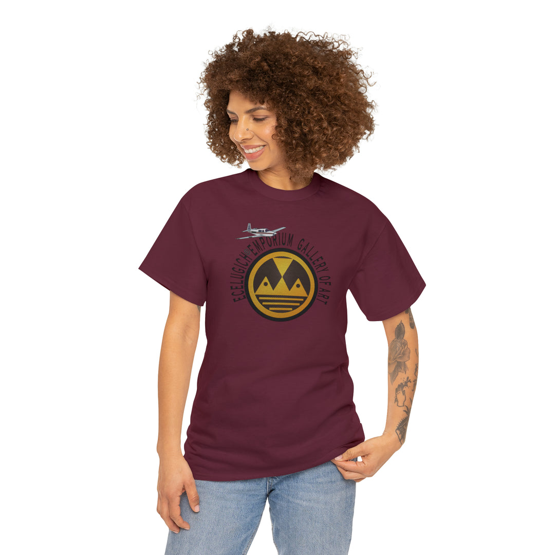 ECELUGICH Unisex Heavy Cotton Tee