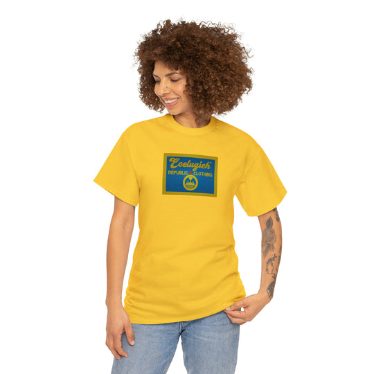 ECELUGICH  Unisex Heavy Cotton Tee