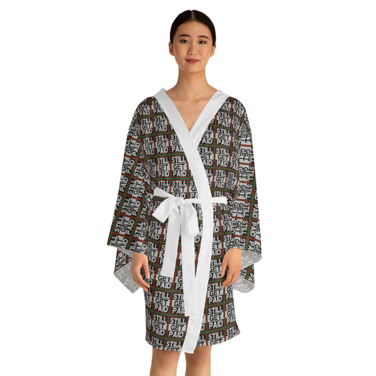 STILLGETPAID APPAREL Long Sleeve Kimono Robe