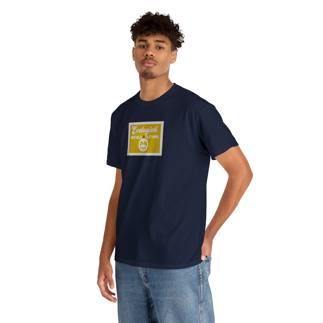 ECELUGICH  Unisex Heavy Cotton Tee