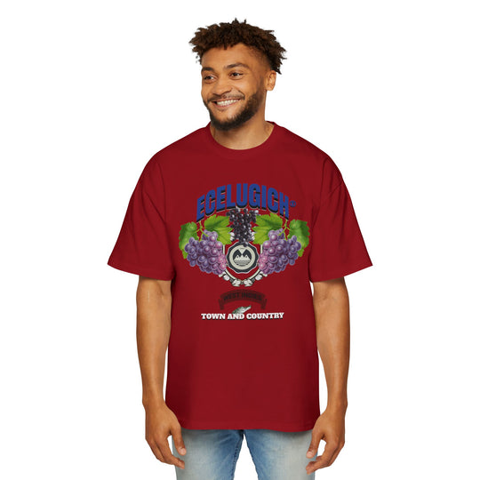 ECELUGICH® Men's Heavy Oversized Tee