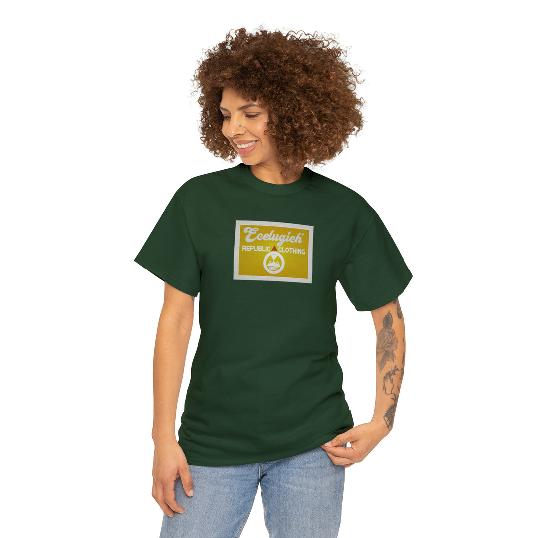 ECELUGICH  Unisex Heavy Cotton Tee