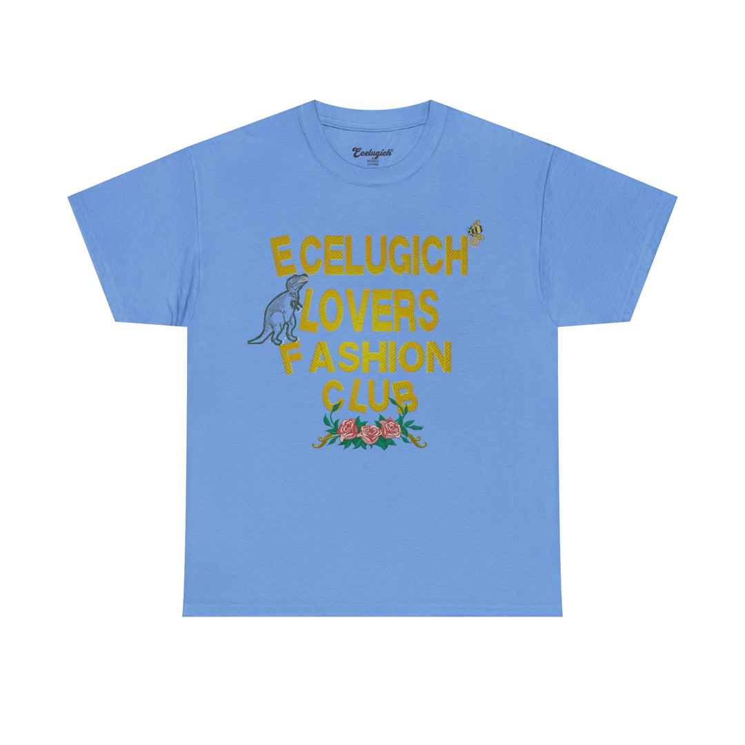 ECELUGICH Unisex Heavy Cotton Tee