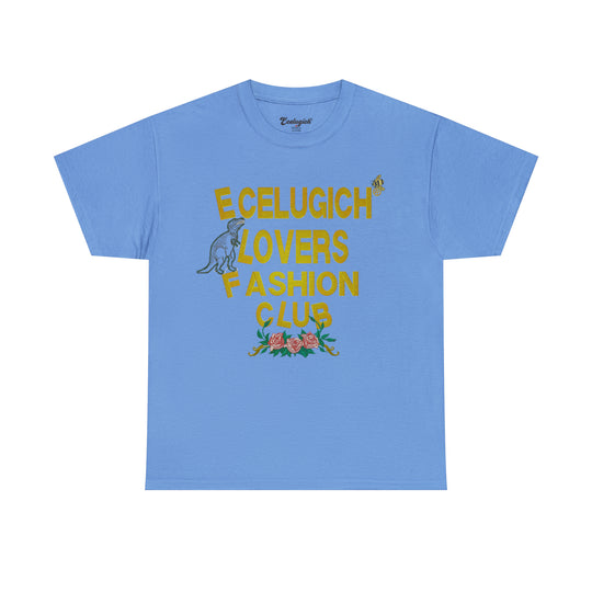 ECELUGICH Unisex Heavy Cotton Tee