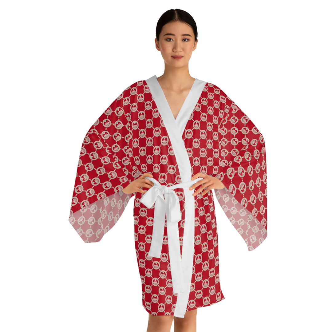 ECELUGICH Long Sleeve Kimono Robe