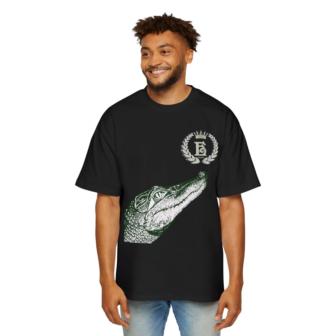 ECELUGICH® Men's Heavy Oversized Tee