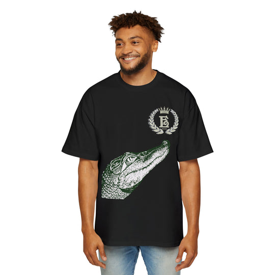 ECELUGICH® Men's Heavy Oversized Tee