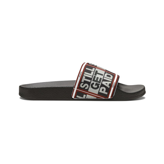 STILLGETPAID APPAREL Women's PU Slide Sandals