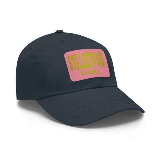 STILLGETPAID APPAREL Dad Hat with Leather Patch