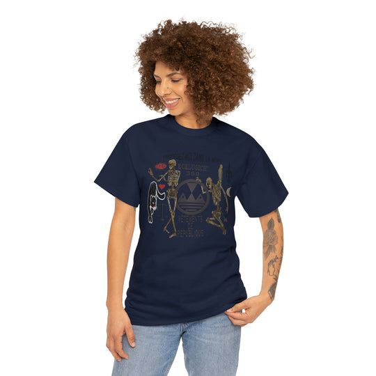 ECELUGICH Unisex Heavy Cotton Tee.