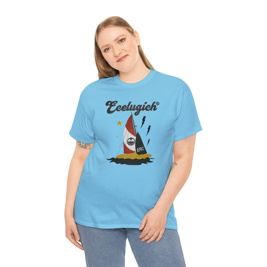 ECELUGICH Unisex Heavy Cotton Tee