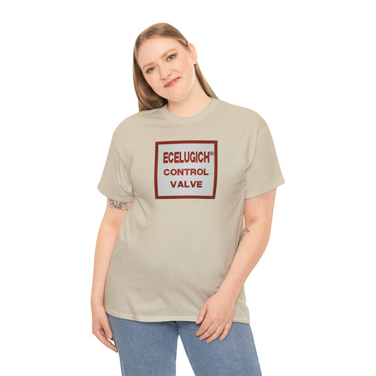 ECELUGICH Unisex Heavy Cotton Tee