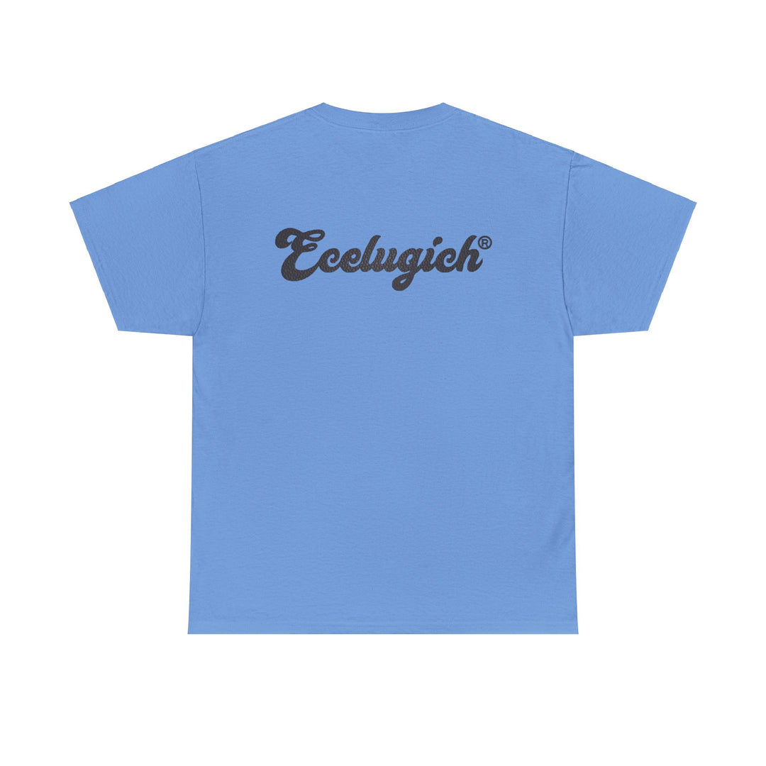 ECELUGICH Unisex Heavy Cotton Tee