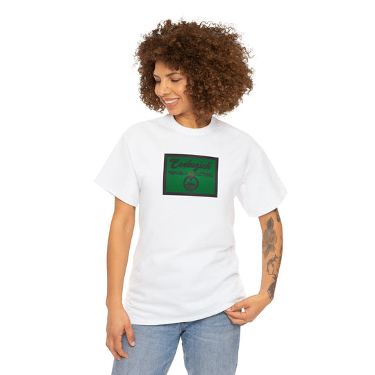 ECELUGICH  Unisex Heavy Cotton Tee