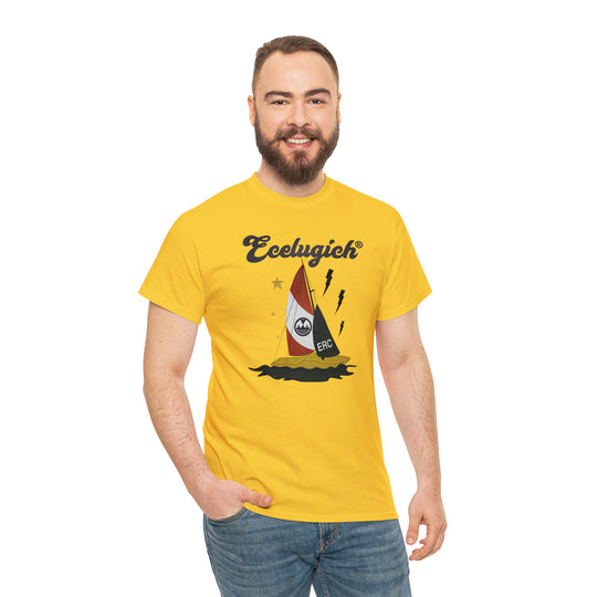 ECELUGICH Unisex Heavy Cotton Tee