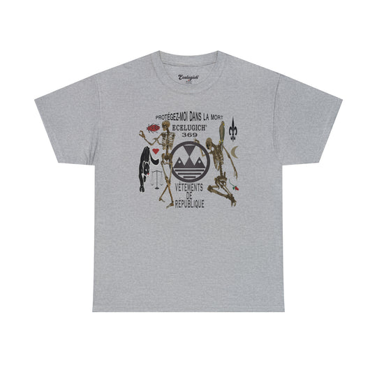 ECELUGICH Unisex Heavy Cotton Tee.