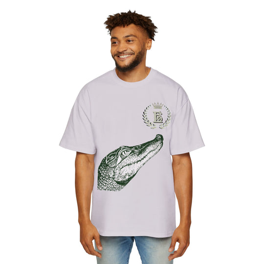 ECELUGICH® Men's Heavy Oversized Tee