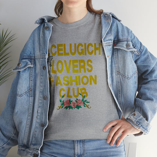 ECELUGICH Unisex Heavy Cotton Tee