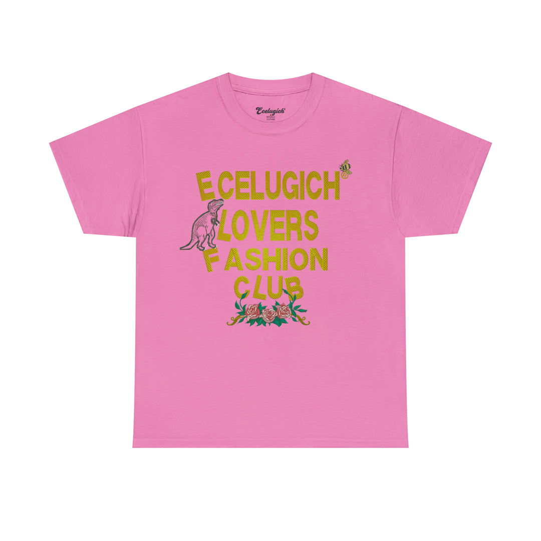 ECELUGICH Unisex Heavy Cotton Tee