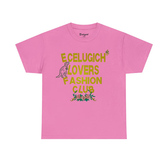 ECELUGICH Unisex Heavy Cotton Tee