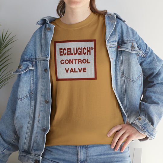 ECELUGICH Unisex Heavy Cotton Tee