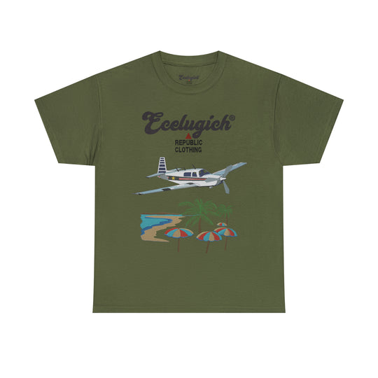 ECELUGICH Unisex Heavy Cotton Tee