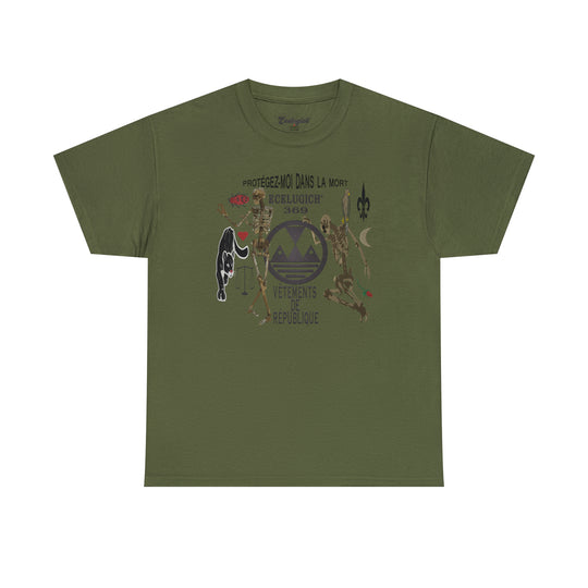 ECELUGICH Unisex Heavy Cotton Tee.