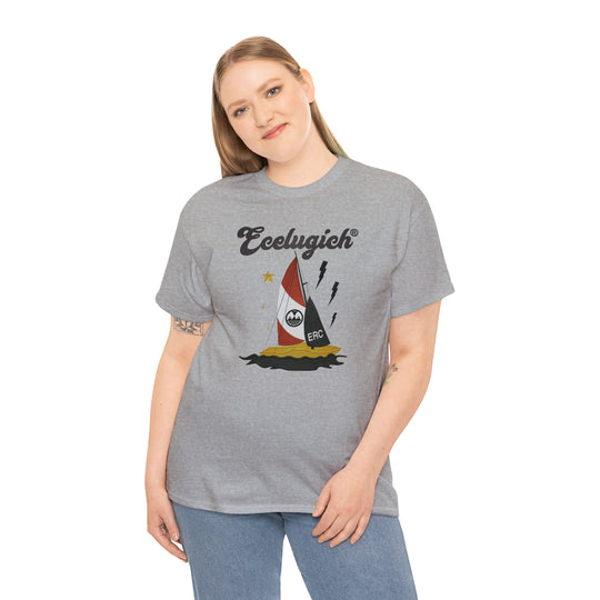 ECELUGICH Unisex Heavy Cotton Tee