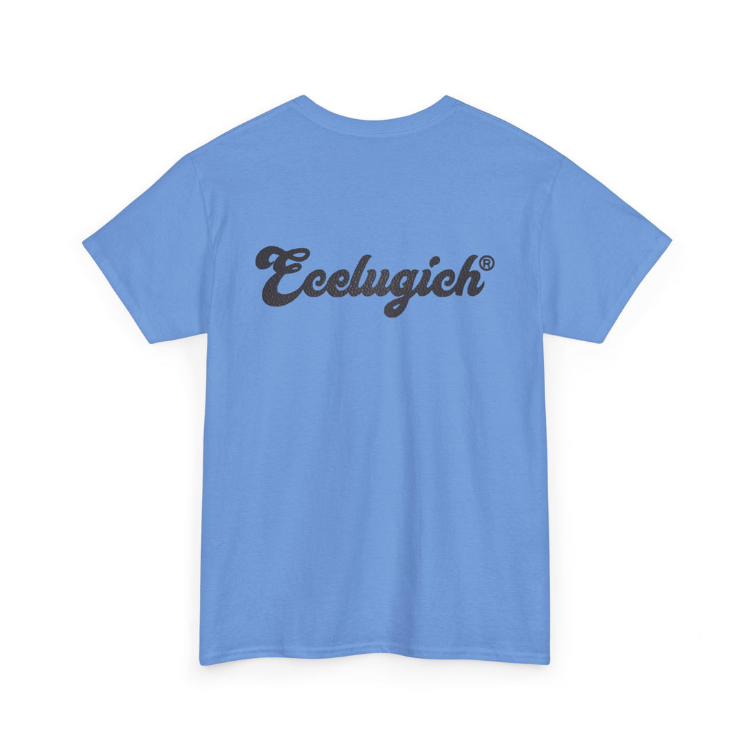 ECELUGICH Unisex Heavy Cotton Tee