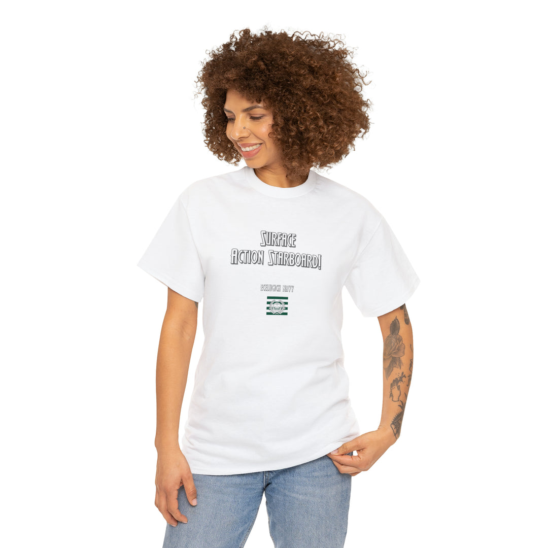 ECELUGICH Unisex Heavy Cotton Tee