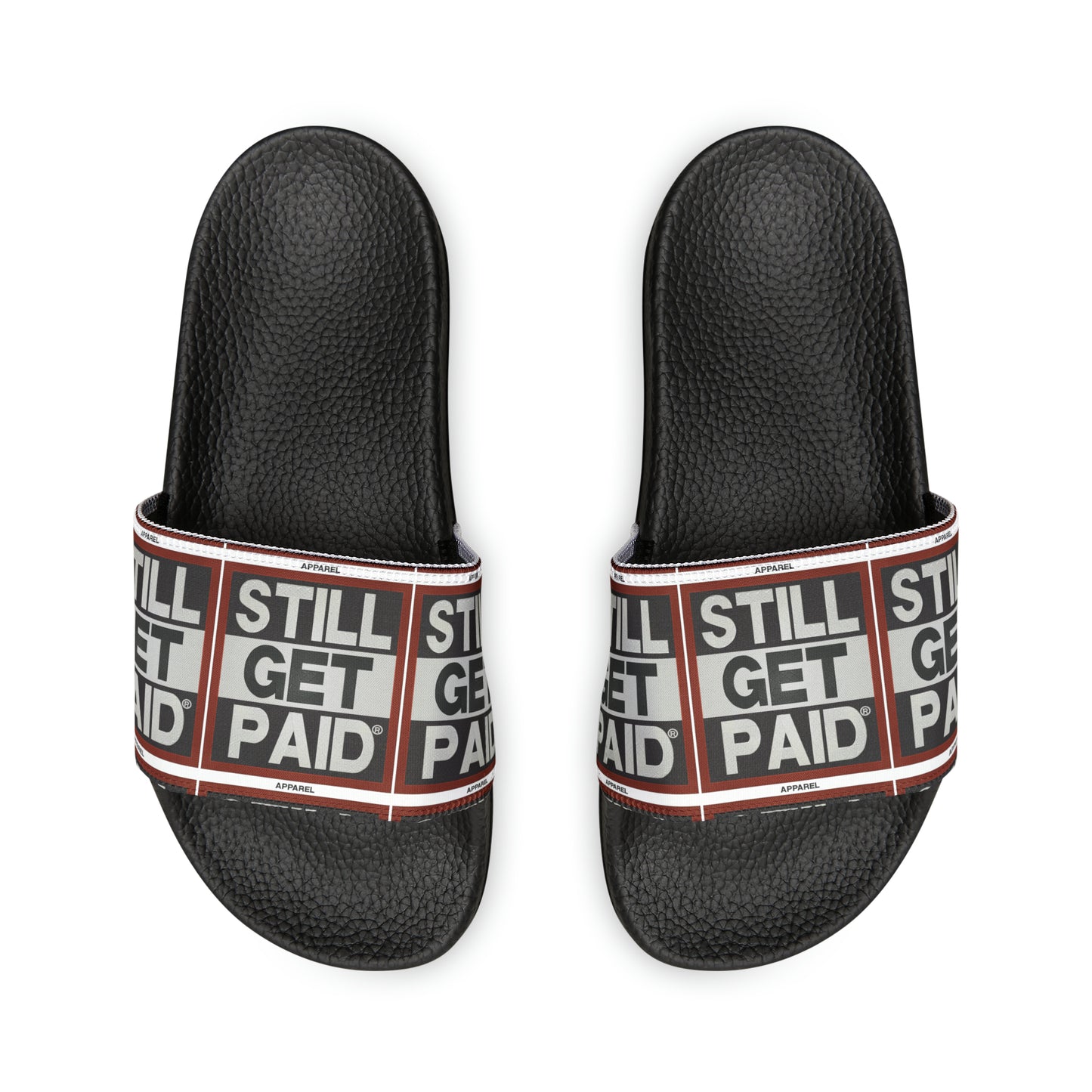 STILLGETPAID APPAREL Youth PU Slide Sandals