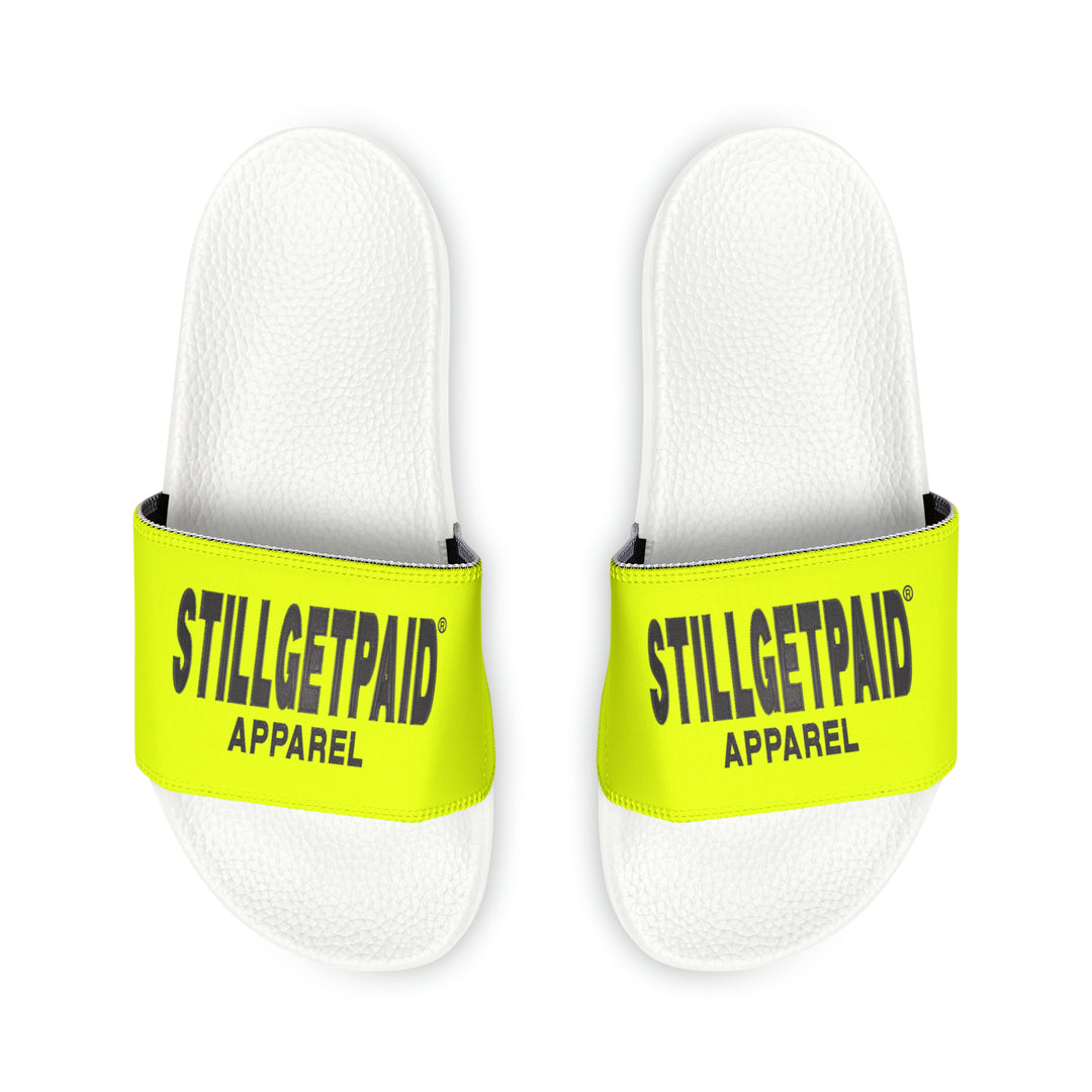 STILLGETPAID APPAREL Men's PU Slide Sandals